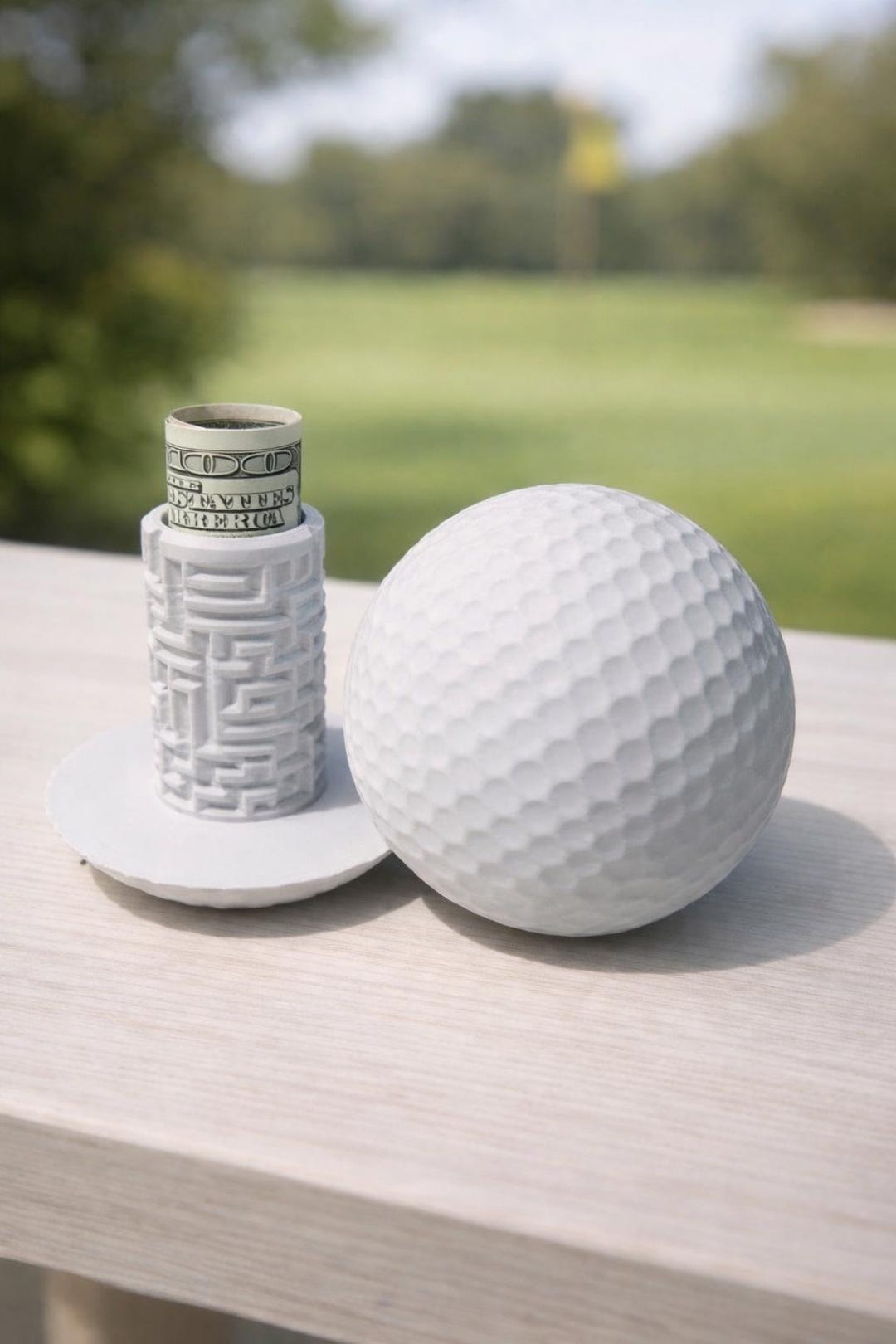 Golf Ball Puzzle Box – Hidden Cash Holder, Golf Lover Gift - Etsy