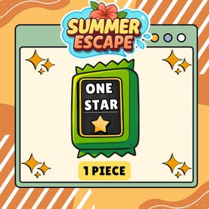 MoGo 1 Star Stickers (&quot;Quick Send&quot;)