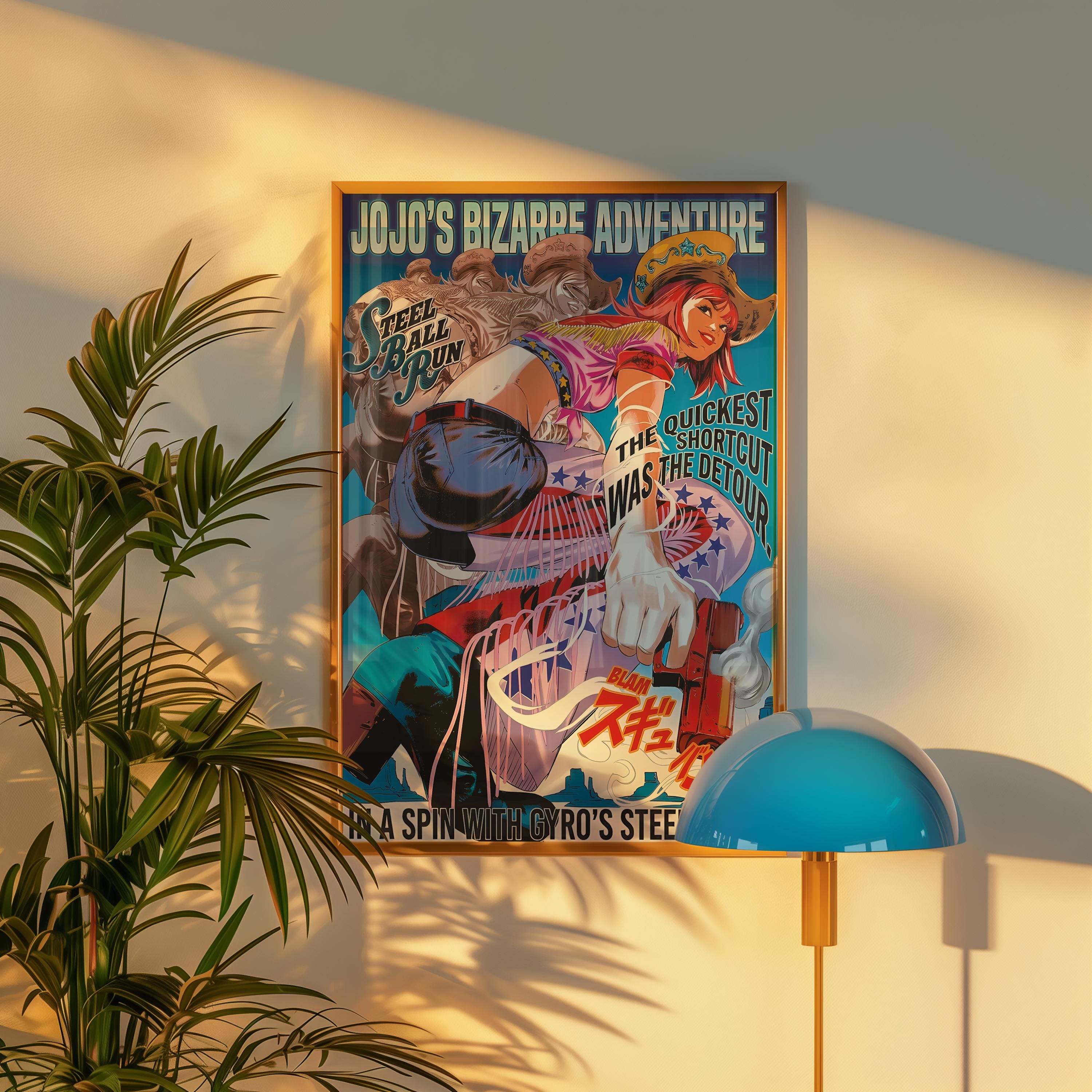 Jojo steel ball run poster - Etsy 日本