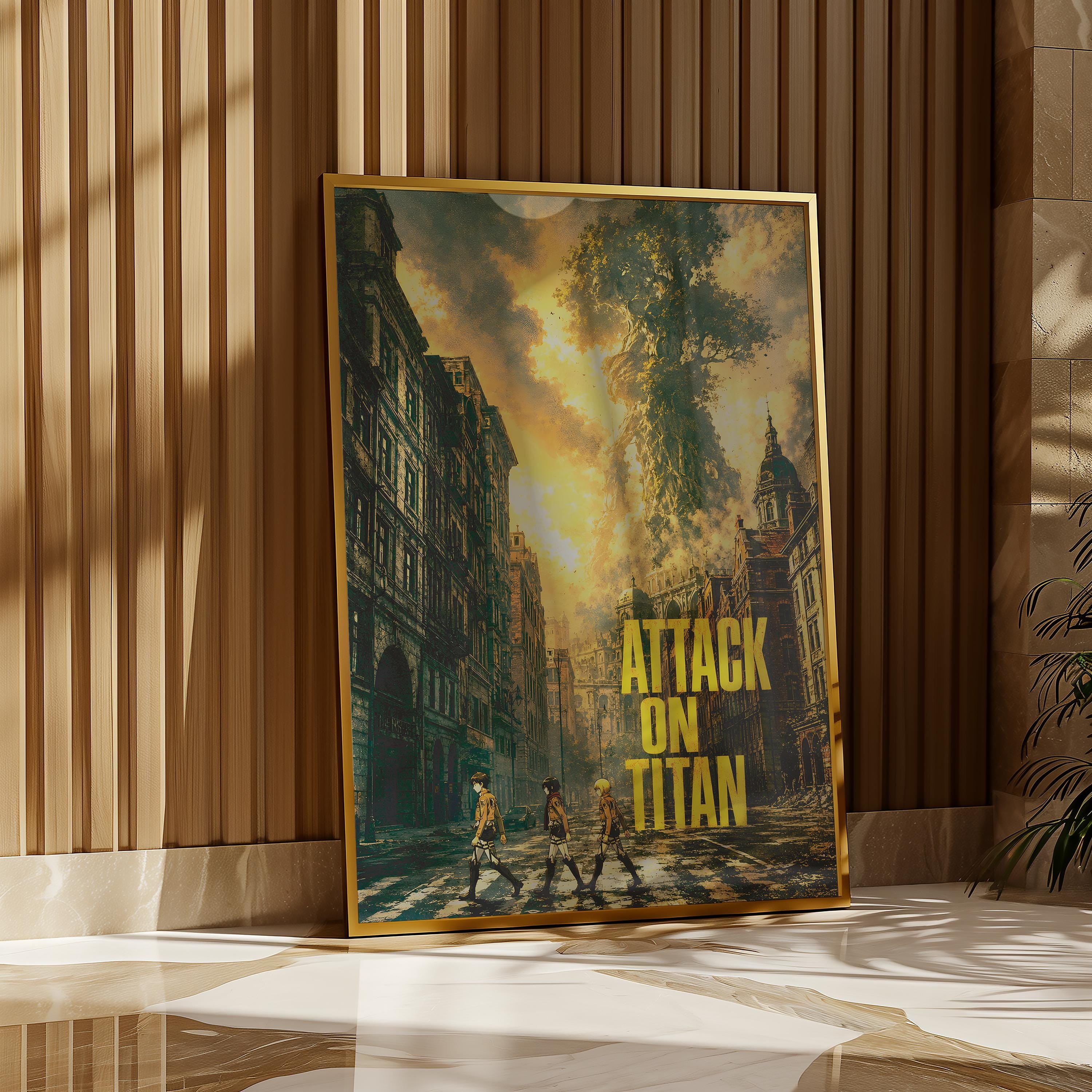 Attack on Titan Poster Download - Etsy