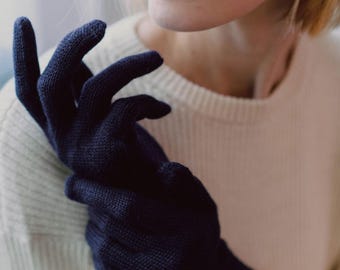 Alpaca Gloves for Women and Men / Ultra-Soft Winter Gloves / Gift for Her and Perfect Christmas Gift / 100% baby alpaca