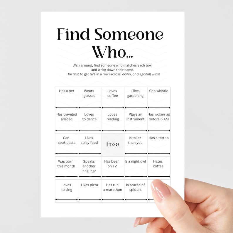 Printable Icebreaker Games Bundle – 12 Fun Conversation Starter ...