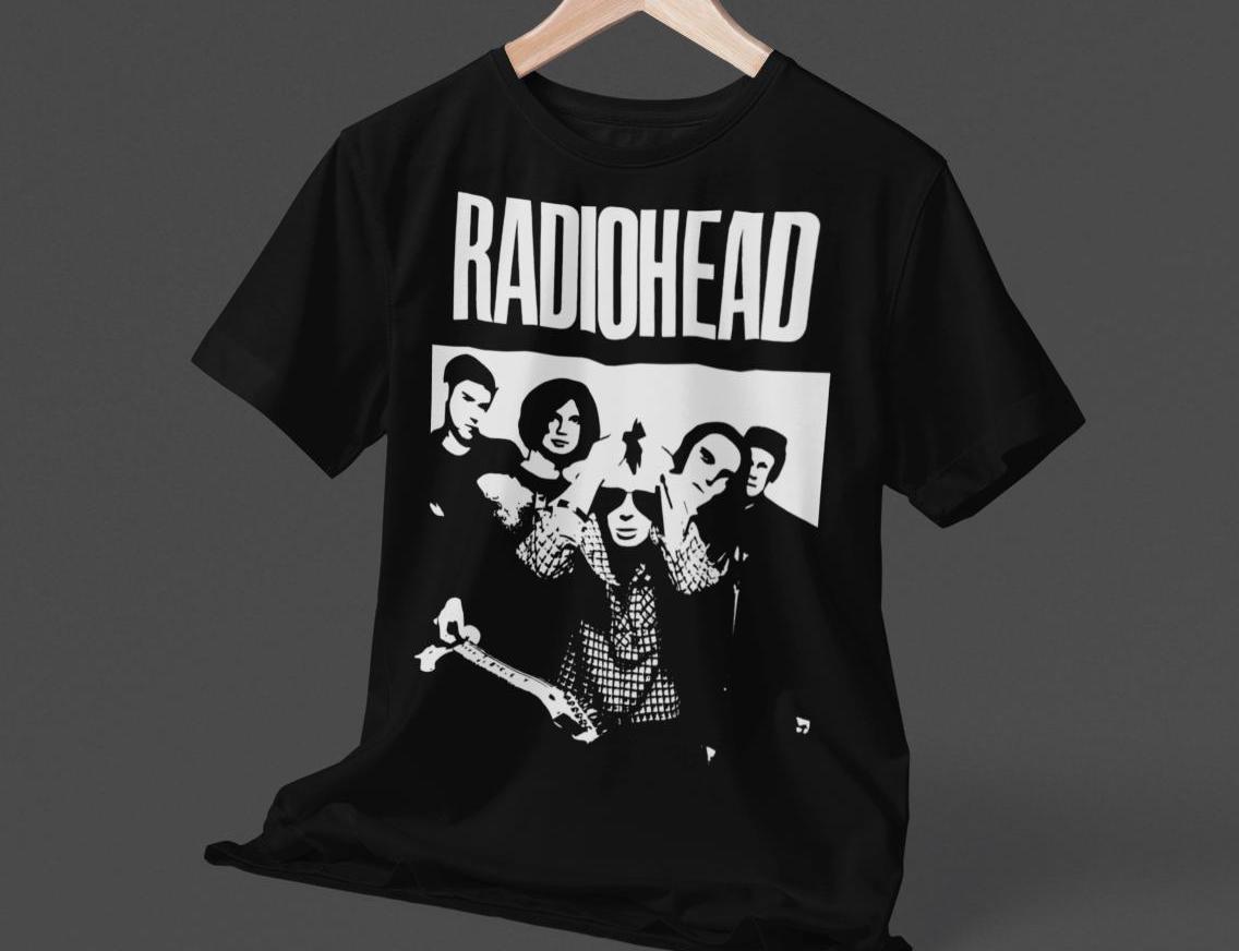 Vintage T Shirt Radiohead - Etsy Vintage T Shirt Radiohead - Etsy