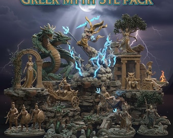 Greek Myth 20 figures STL PACK