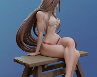 Fan Art Woman STL File: 3D Print Model for Cosplay