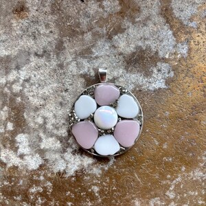 Floral Mosaic Pendant