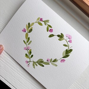 Hand-painted Valentine’s Day Cards