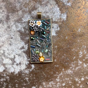 Mixed Mosaic Pendant