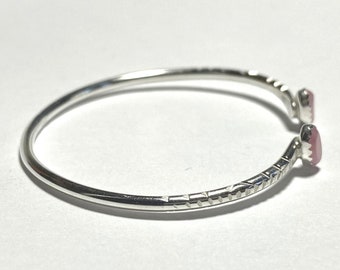 Sterling Silver Bracelet for Toddlers and Infants. Pick the preferred Stone Color