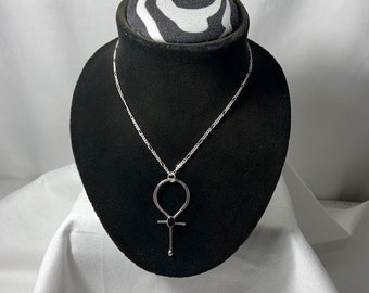 FREE Gift with purchase of 35 dollars or more FREE Gift with this purchase Sterling silver with Black onyx Ankh Necklace