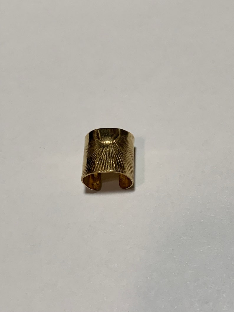Copper, Brass, or Sterling Silver Ear cuff image 7