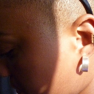 Copper, Brass, or Sterling Silver Ear cuff image 4