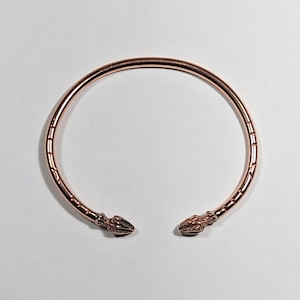Copper Spear Bracelet West Indian Style Bangle