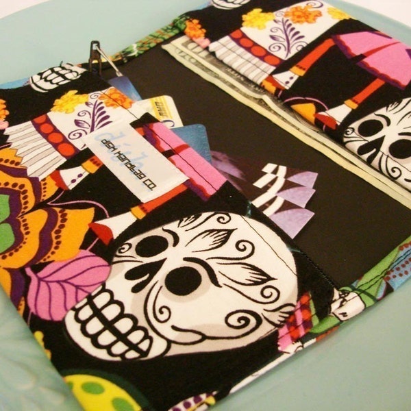 Day Of The Dead Checkbook Cover
