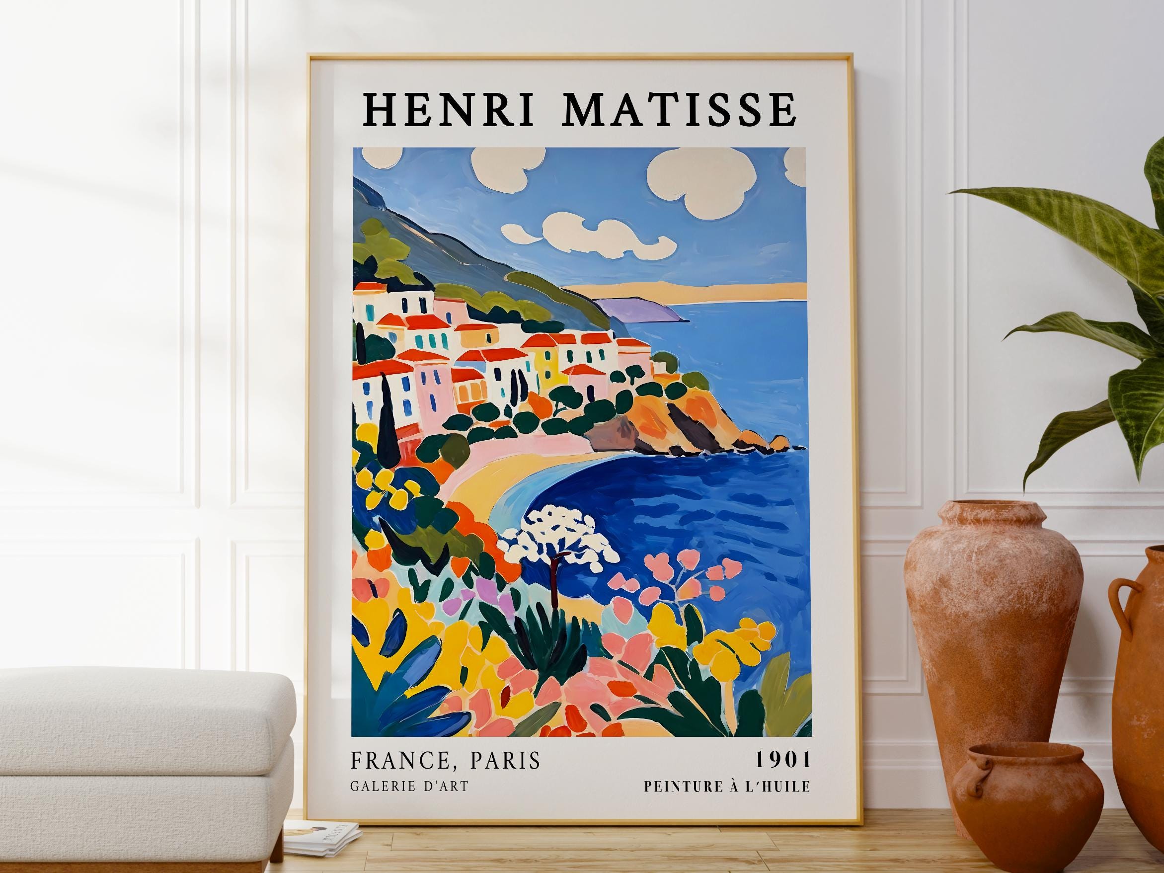 Henri Matisse Nature Landscape, Botanical Wall Art Poster