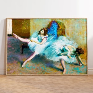 Edgar Degas Before The Ballet Class Print, Original Impressionism Art Poster, Ballerina Gift Idea, Ballet Lovers Wall Decor, Popular Artist