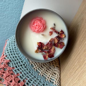 Rose Scented Candle