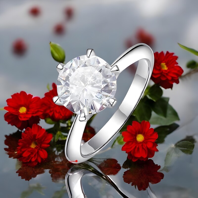 Solitaire Moissanite Bracelet main image 1