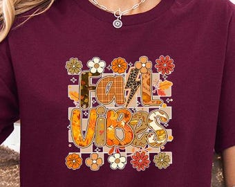Fall Vibes Sweatshirt, Pumpkin Season Sweater, Thanksgiving Shirt, Halloween Shirt, Fall Apparel, Autumn Hoodie, Thanksgiving Gifts