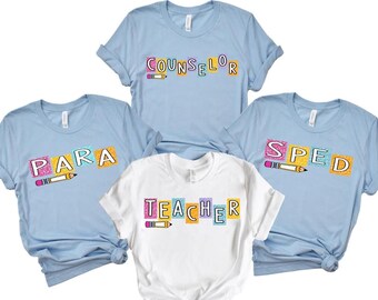 Back to School Team Shirts, Custom School Staff Shirt, First Day of School Cafeteria Crew Shirt, Funny Teacher Team Tee, First Day of School