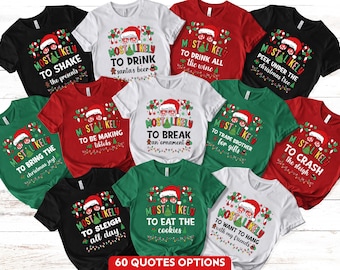 Matching Family Christmas Shirts, Most Likely to Christmas Shirts, Matching Family Christmas Tee, Most Likely Party Tees, Holiday Couple PJs