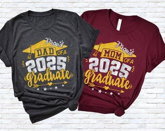 Senior 2026 Graduation Shirts, Proud Family Matching Tees, Proud Family Graduate Shirt, Graduation Party Tee For Family, Graduation Shirt