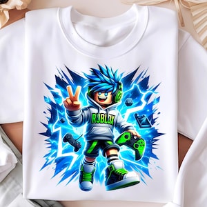 Roblox Png, Roblox Spiel Png, Gaming Png Design, Roblox Jungen Shirt, Sublimationsdesign für Gaming-Charakter, Roblox Png Bild, digitaler Download