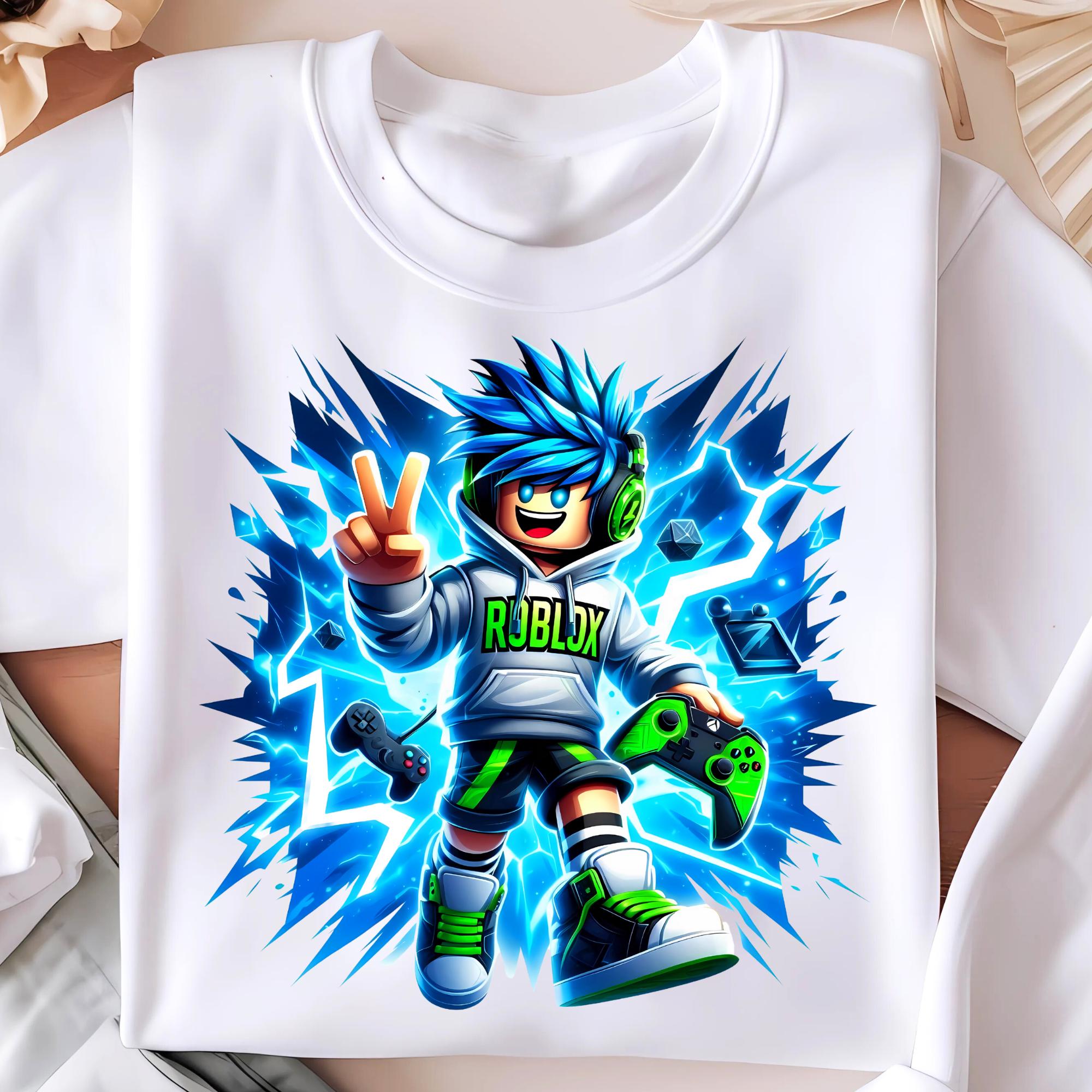 Roblox Png, Roblox Game Png, Gaming Png Design, Roblox Boys Shirt, Gaming Character Sublimation Design, Roblox Png image, Digital Download