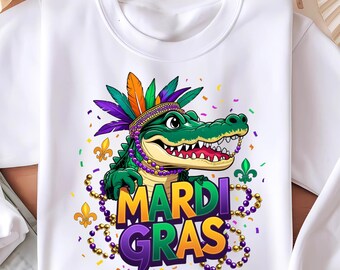 Mardi Gras Alligator Png, Gator Mardi Gras Png, Fleur De Lis, Mardi Gras Png, Pincelada Mardi Gras Png, Cangrejo De Luisiana, King Cake Png