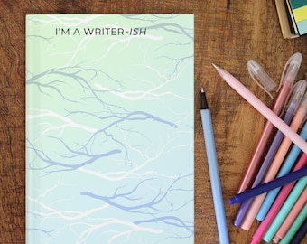 Hardcover Notebook for Writers, Writer-ish Journal for Authors & Creatives, Writing Gift for Book Lovers, Novelists, and Aspiring Writers