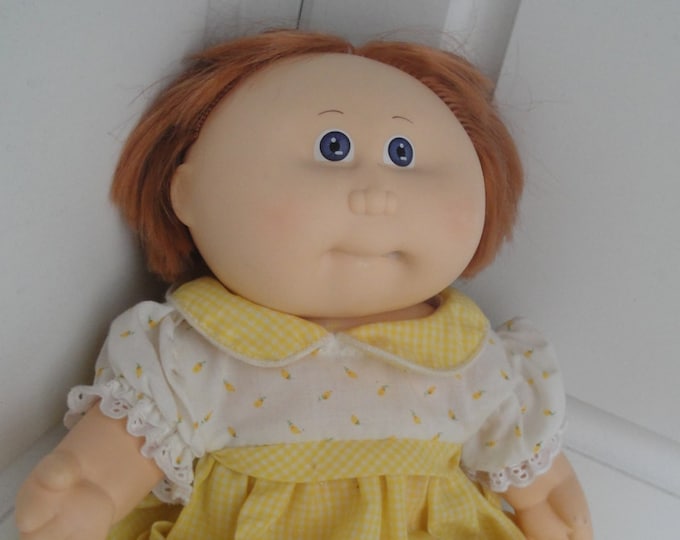Vintage Cabbage Patch Doll Cornsilk Hair Splashin Etsy