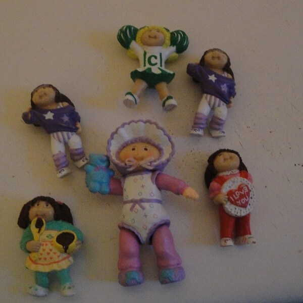 1980's Cabbage Patch Figures set of 6