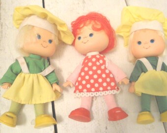 Jelly Bean Dolls Lucy Lemon Very Cherry Lanard 1980s