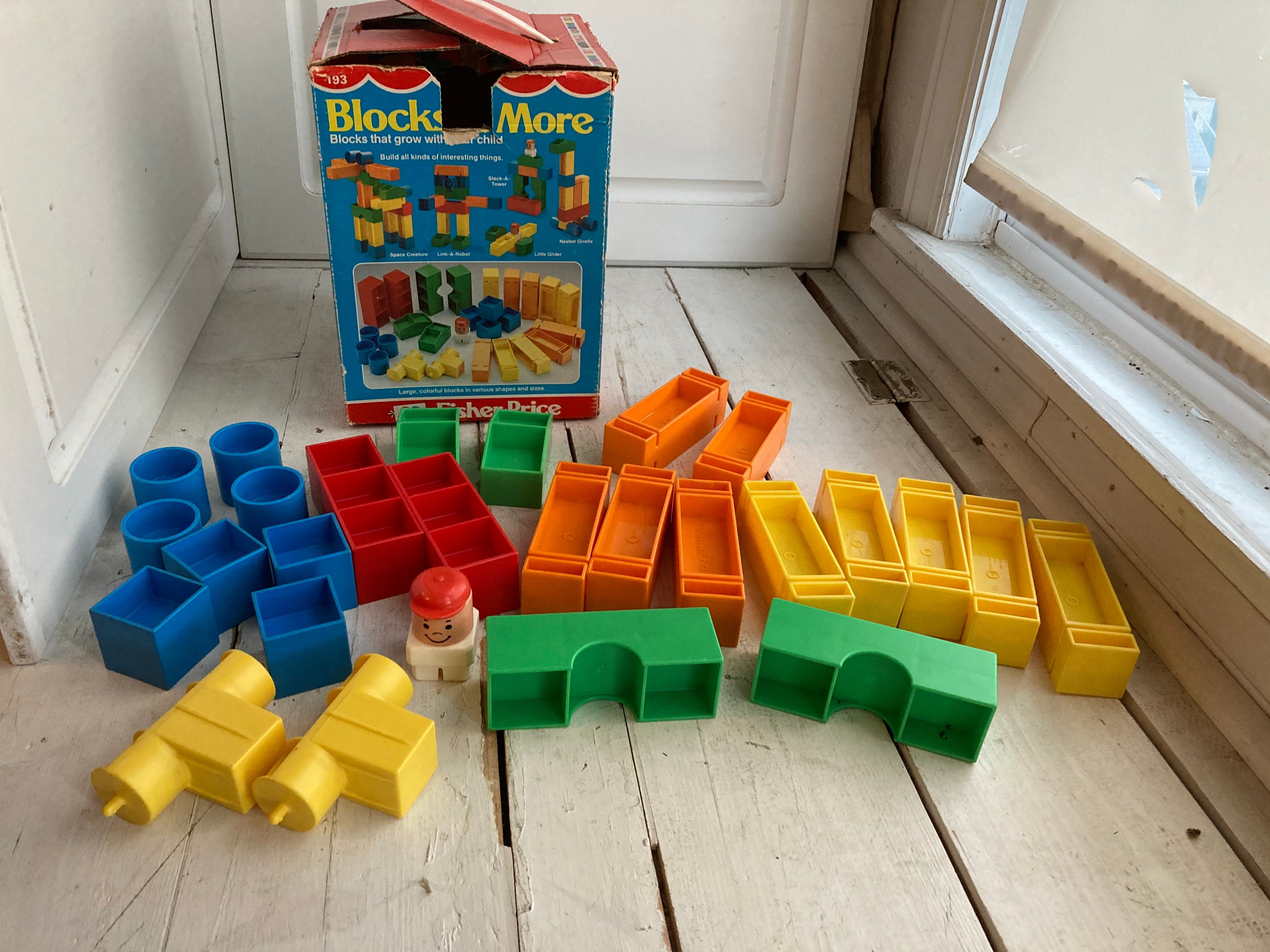 Fisher price trio blocks sales