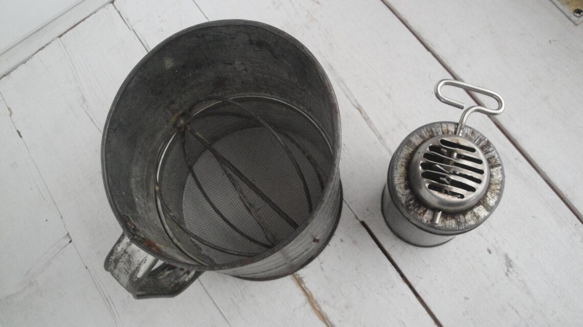 Vintage Sifter and Grinder Etsy