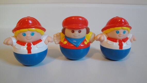 weeble wobble toys 1980