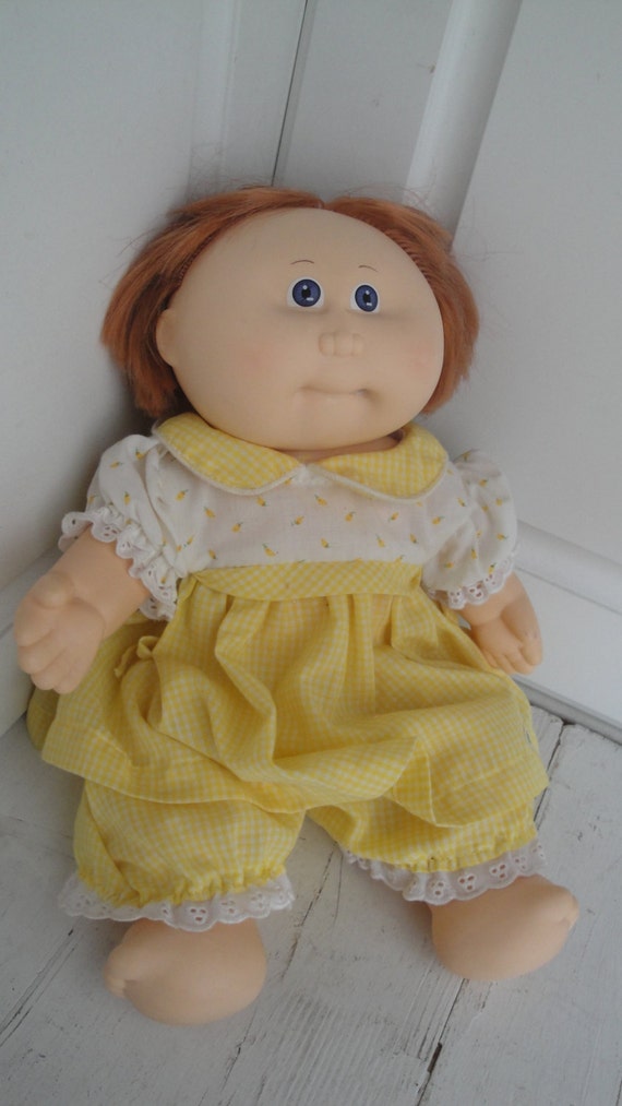 cabbage patch cornsilk doll