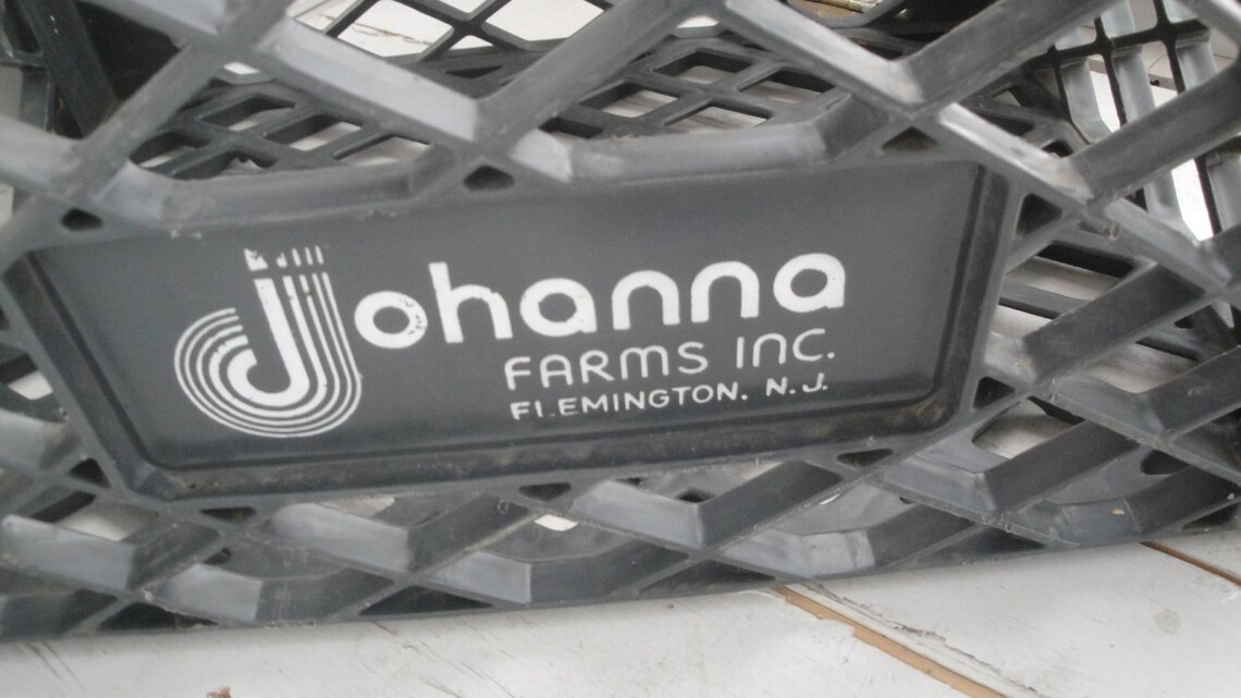 Farm Crate Johanna Farms Flemington New Jersey Vintage Etsy