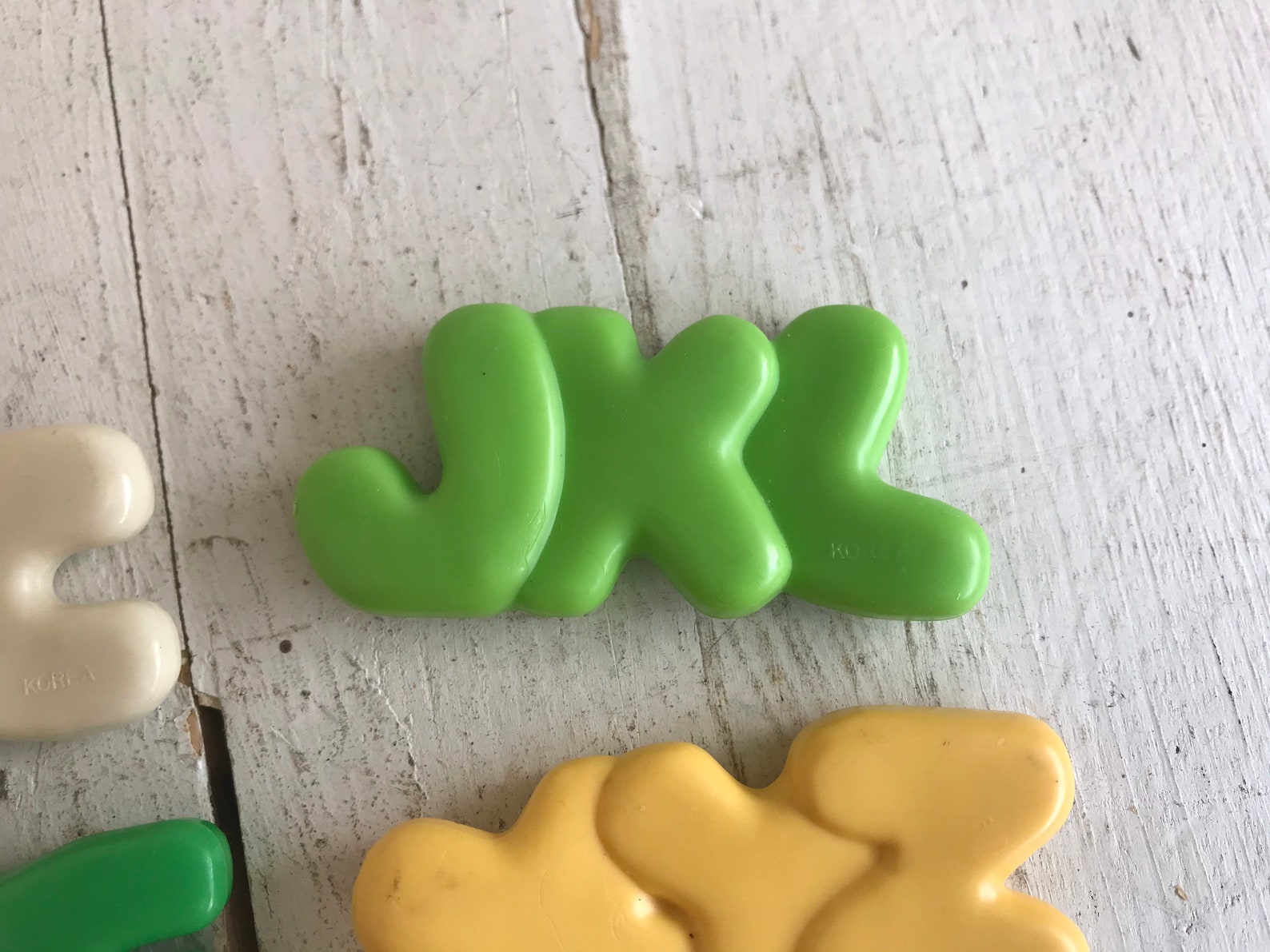 ensemble de cartes 5 lettres