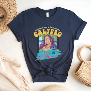 Camiseta Épica el musical Calypso, camiseta con gráficos griegos, mitología griega, Odiseo antiguo griego, diosa griega, camiseta peculiar, dioses olímpicos