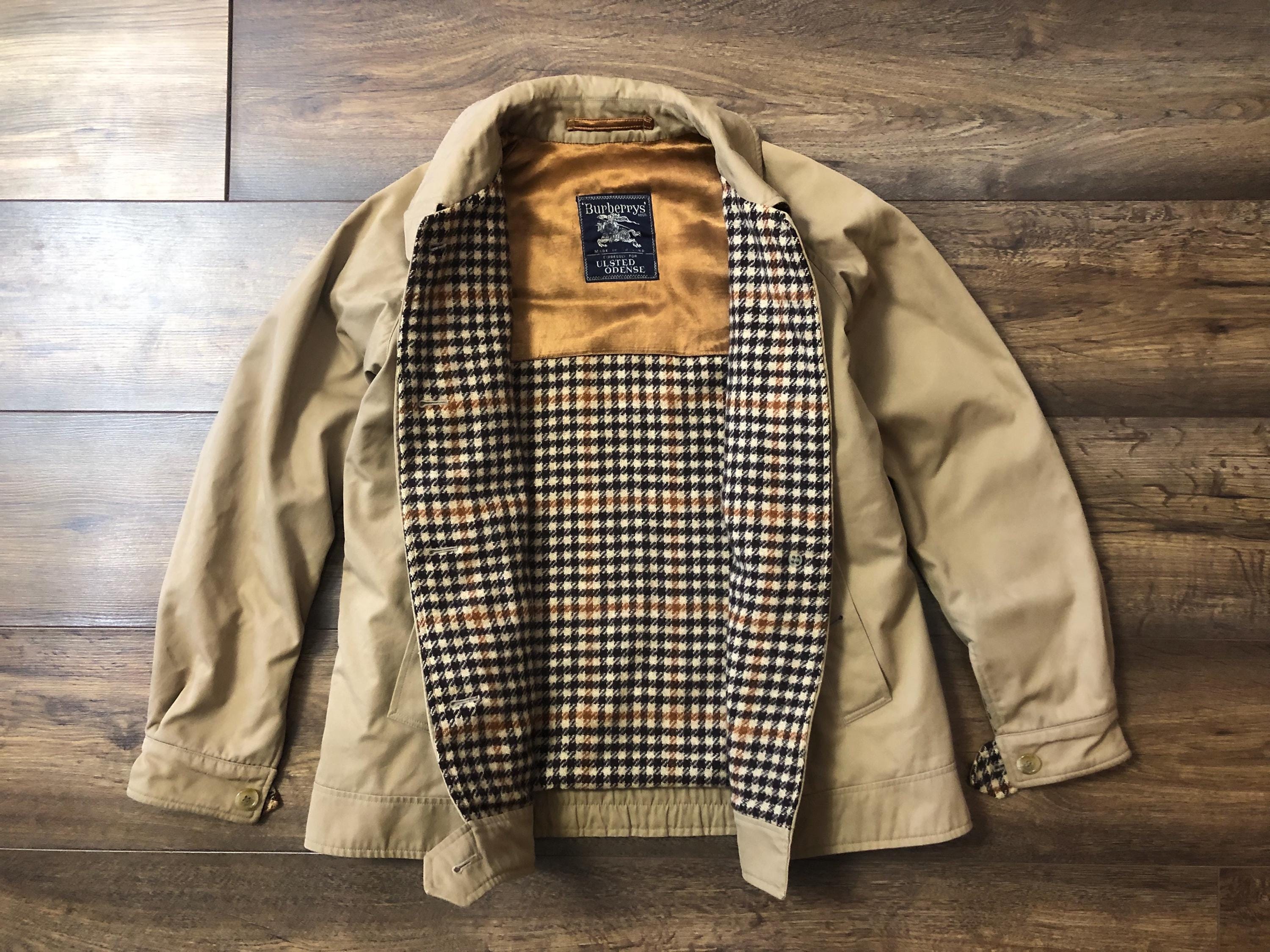 Vintage Burberry Harrington Jacket - Etsy