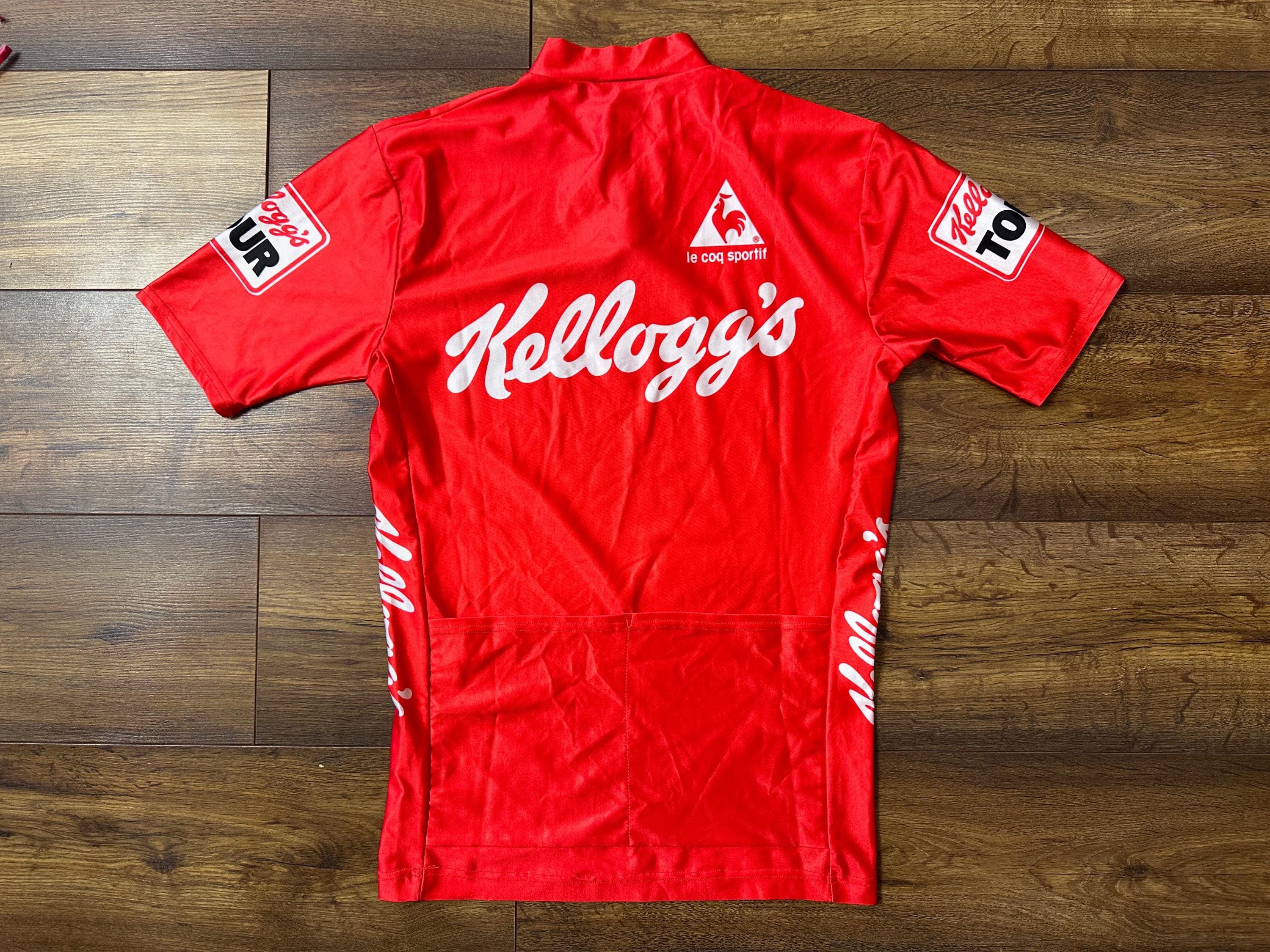 Maillot Kellogg's Tour of Britain 1987 Cycling Jersey Le Coq