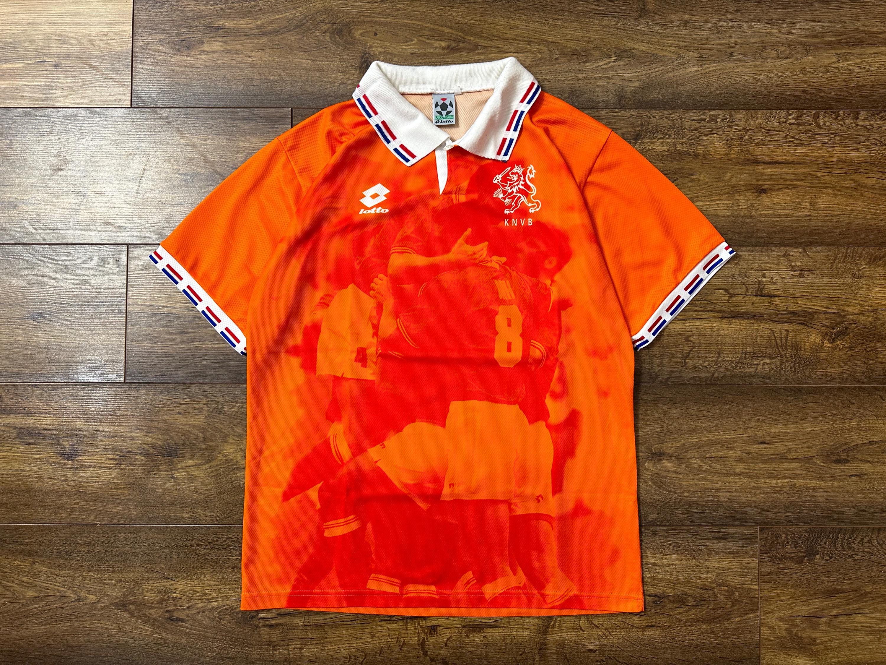 Netherlands KNVB 1996 1997 Home Sz L Nederland Holland Shirt