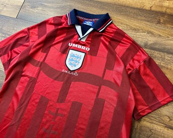 希少 イングランド代表 1997 1998 1999 アンブロ アウェイキット