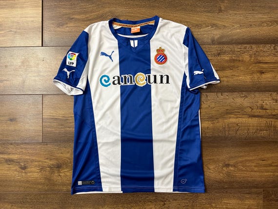 Espanyol football Jersey Home soccer Shirt, camiseta, maglia