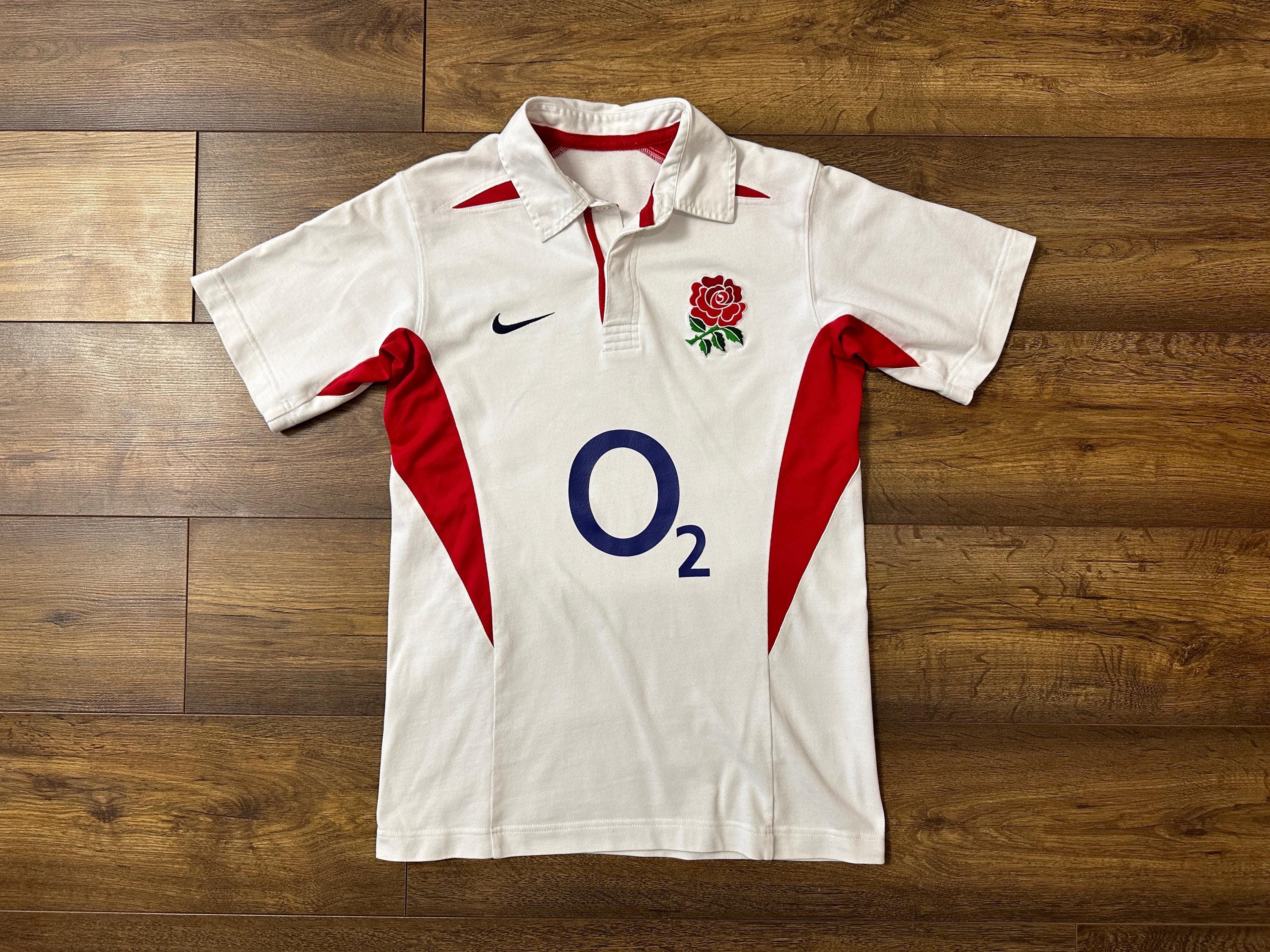 Camiseta de la selección inglesa de rugby (local) 2003-2005, O2