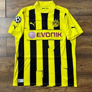 VINTAGE Borussia Dortmund Home kit Football shirt fussball trikot Sz XL
