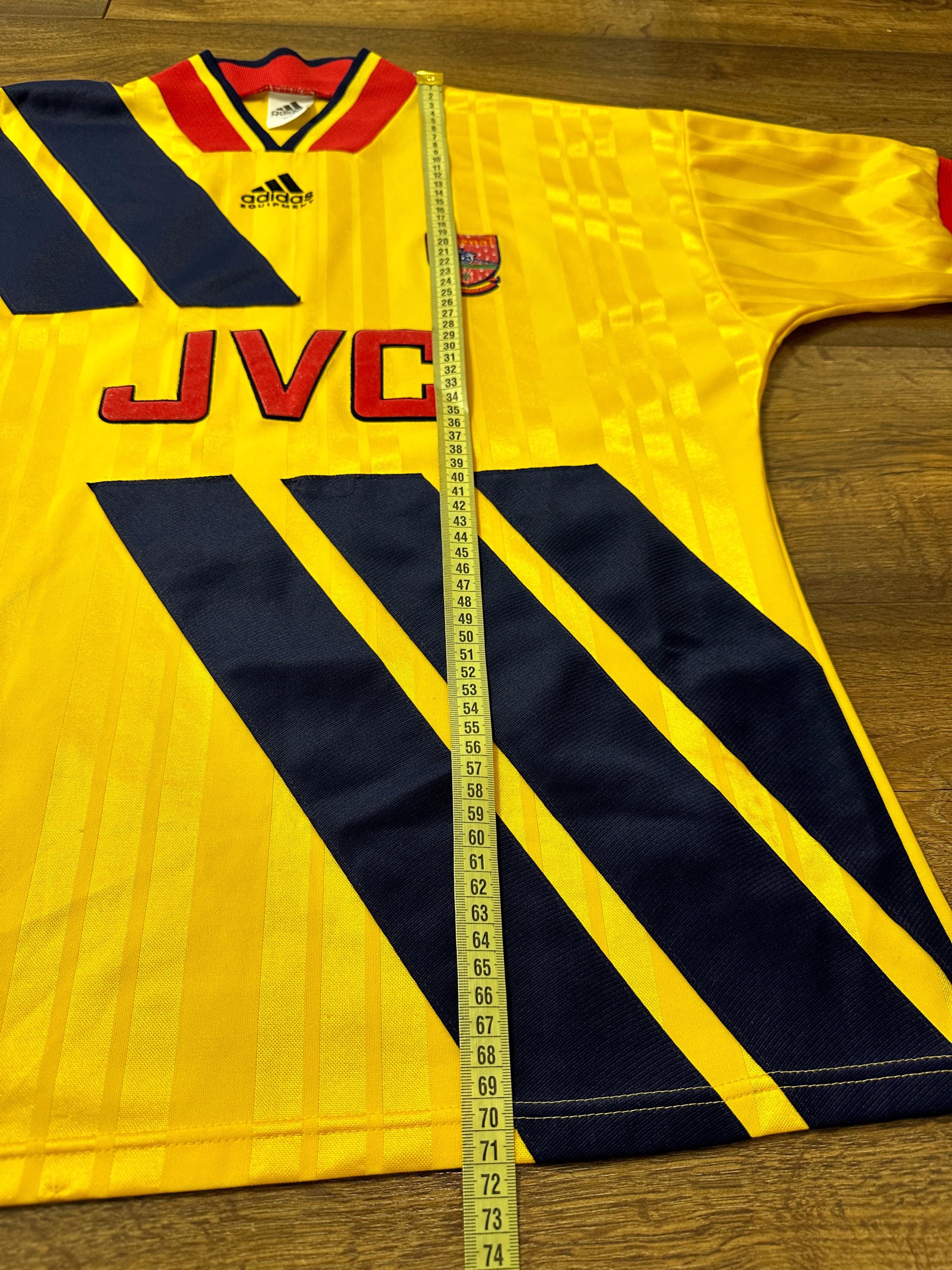 Arsenal 1993-1994 Away Kit Football Shirt Jersey Vintage Maglia