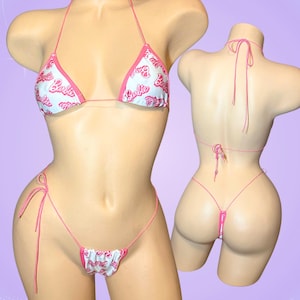Sexy microkini | Thong Bikini Exotic Dancewear | extreme micro string bikini