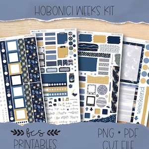NEW POSSIBILITIES Hobonichi weeks printable sticker kit